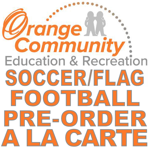 Orange Recreation 2021 Soccer/Flag Football Picture Pre-Order A la Carte