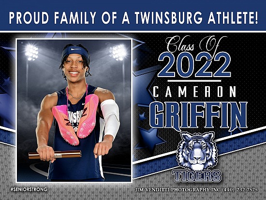 Twinsburg 2022 Senior Yearbook Photos, YARD SIGNS AND Car Parade MAGNETS ONLY.
